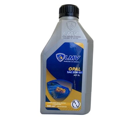 POTES ACEITE LMV 20W50 SL RECTANGULAR