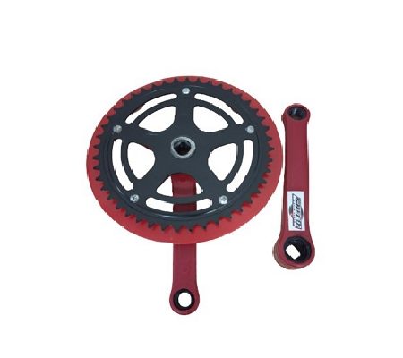 PLATO 44T CUADR PLAST C/PROTECTOR ROJO