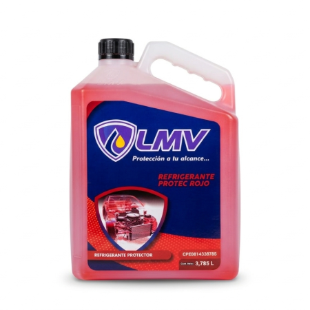 REFRIGERANTE PROTEC LMV ROJO 3.78L