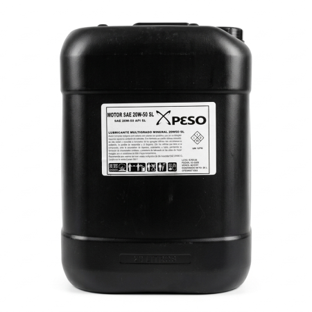 BIDON XPESO SAE 20W50 MINERAL 20L